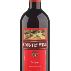 VINHO TINTO COUNTRY WINE SUAVE 750ML