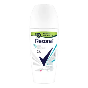 DESODORANTE ROLL ON REXONA 50ML SEM PERFUME