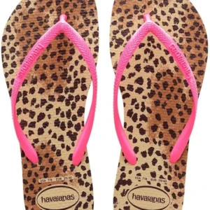 SAND HAVAIANAS SLIM ANIMALS RSCROCUSDOURADO 4142