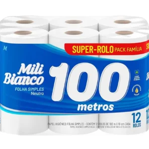 PAPEL HIG MILI BIANCO NT FS 12X100M