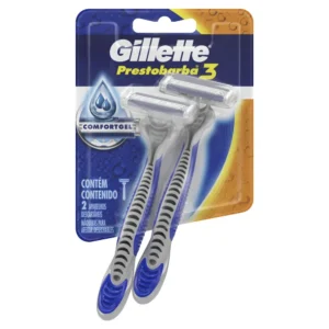 APARELHO BARBEAR GILLETTE PRESTO3 MASC