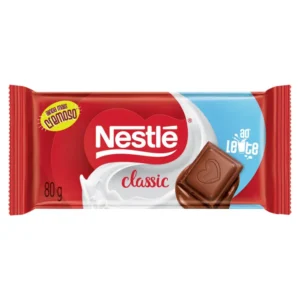 CHOCOLATE NESTLE CLASSIC 80G LEITE