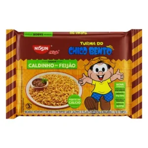 MACARRAO INSTANT NISSIN 75G CHICO BENTO CALDINHO FEIJAO
