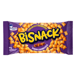 SALGADINHO PANCO BISNACK 80G CHURRASCO