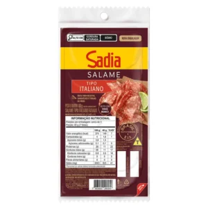 SALAME ITALIANO SADIA FATIADO 100G
