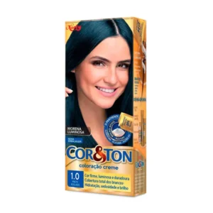 TINTURA COR TON PRETO AZUL 1.0