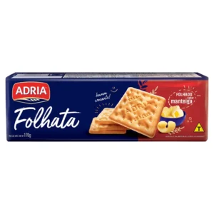 BISC ADRIA FOLHATA MANTEIGA 170G