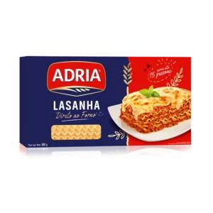 MASSA LASANHA ADRIA 500G