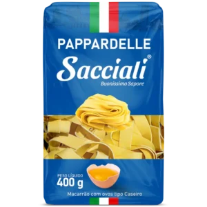 MACARRAO CASEIRO SACCIALI PAPPARDELLE 400G