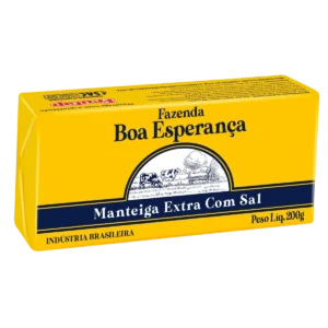 MANTEIGA FAZENDA BOA ESPERANCA TABLETE 200G