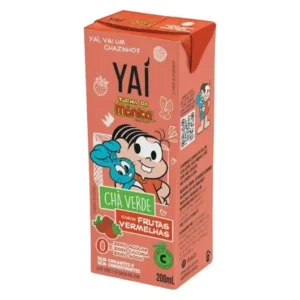CHA VERDE YAI T MONICA 200ML FR VERMELHAS