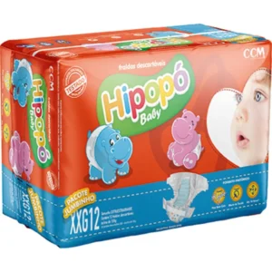 FRALDA DESC HIPOPO BABY XXG C12