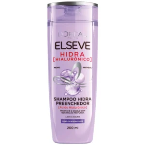 SHAMPOO ELSEVE 200ML HIDRA HIALURONICO