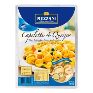 CAPELETTI MEZZANI 400G 4 QUEIJOS