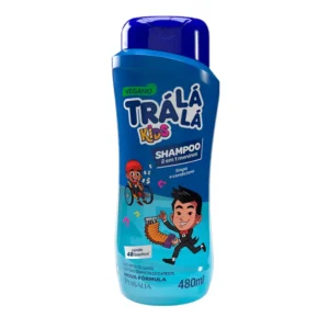 SHAMPOO TRALALA 480ML KIDS 2EM1