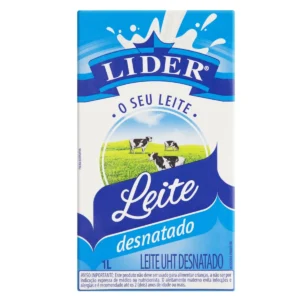 LEITE LIDER DESNATADO 1L