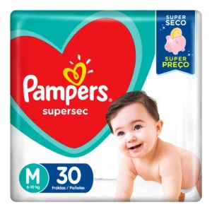 FRALDA DESC PAMPERS SUPERSEC M C30