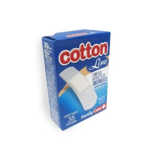 CURATIVO COTTON LINE TRANSPARENTE 35UN