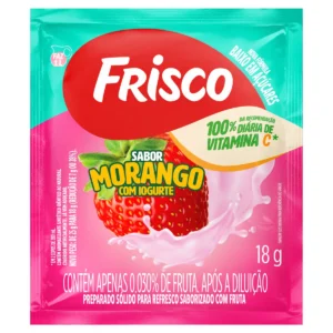REFRESCO PO FRISCO 18G MORANGO IOGURTE