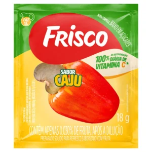 REFRESCO PO FRISCO 18G CAJU