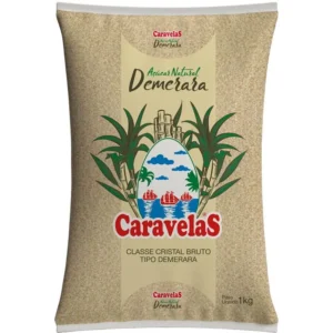 ACUCAR DEMERARA CARAVELAS 1KG