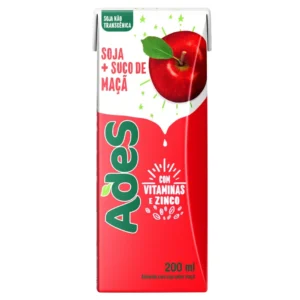 SUCO SOJA ADES MACA TP 200ML