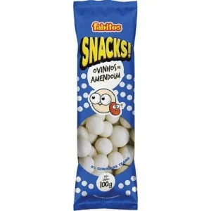 SALGADINHO FABITOS OVINHOS AMENDOIM 100G