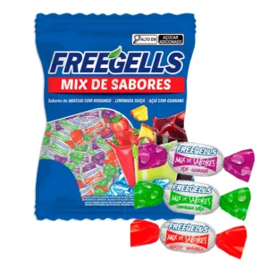 BALA FREEGELLS 475G SORT MIX AZUL