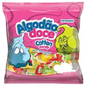 BALA MASTIG PIETROBOM 600G ALGODAO DOCE