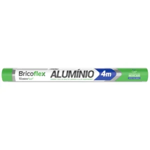 PAPEL ALUMINIO BRICOFLEX 45CMX4M