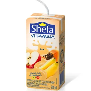 BEB LACTEA  VITAMINA CFRUTAS SHEFA 200ML