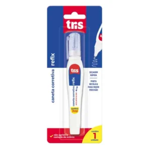 CANETA CORRETIVA TRIS REFIX 7ML METAL