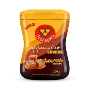 CAPPUCCINO 3CORACOES CARAMELO SALG 200G
