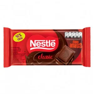 CHOCOLATE NESTLE CLASSIC 80G MEIO AMARGO