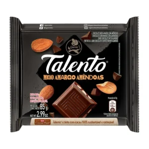 CHOCOLATE TALENTO 85G MEIO AMARGO