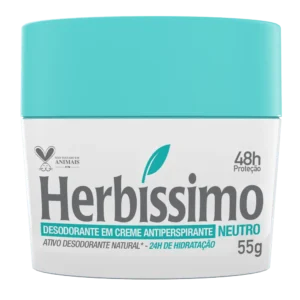 DESODORANTE CREME HERBISSIMO 55G NEUTRO