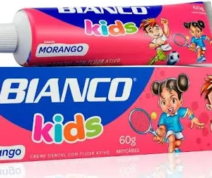 CREME DENTAL BIANCO 60G KIDS MORANGO