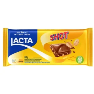 CHOC LACTA 80G SHOT