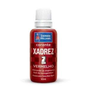 CORANTE XADREZ 50ML VERMELHO