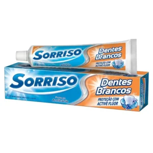 CREME DENTAL SORRISO 90G DENTES BRANCOS