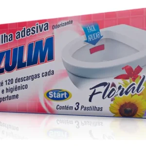PASTILHA ADESIVA AZULIM FLORAL C3