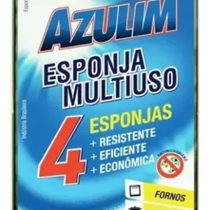 ESPONJA LAVA LOUCAS AZULIM 4UN