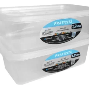 POTE RET PLASMONT 1,2L TRANSPARENTE