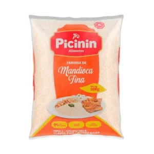 FARINHA DE MANDIOCA PICININ 500G FINA