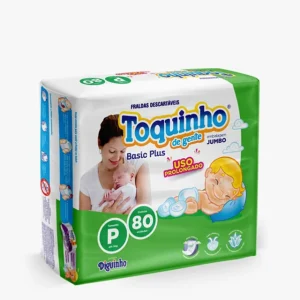 FRALDA DESC TOQUINHO BASIC PLUS P C80