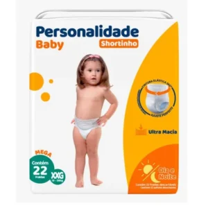 FRALDA PERSONALIDADE BABY SHORTINHO MEGA SEG22