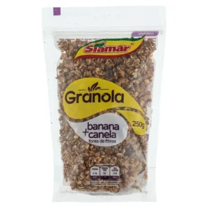 GRANOLA SIAMAR 250G BANANA CANELA