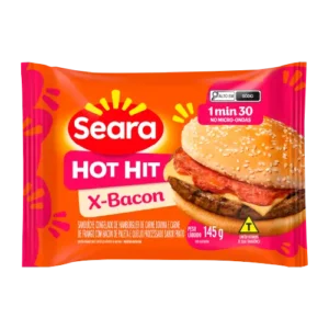SANDUICHE HOT HIT SEARA 145G X BACON
