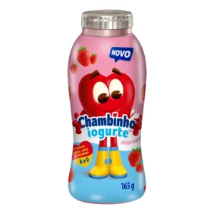 IOGURTE CHAMBINHO 165G LIQ MORANGO