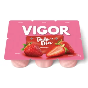 IOGURTE VIGOR POLPA MORANGO 510G